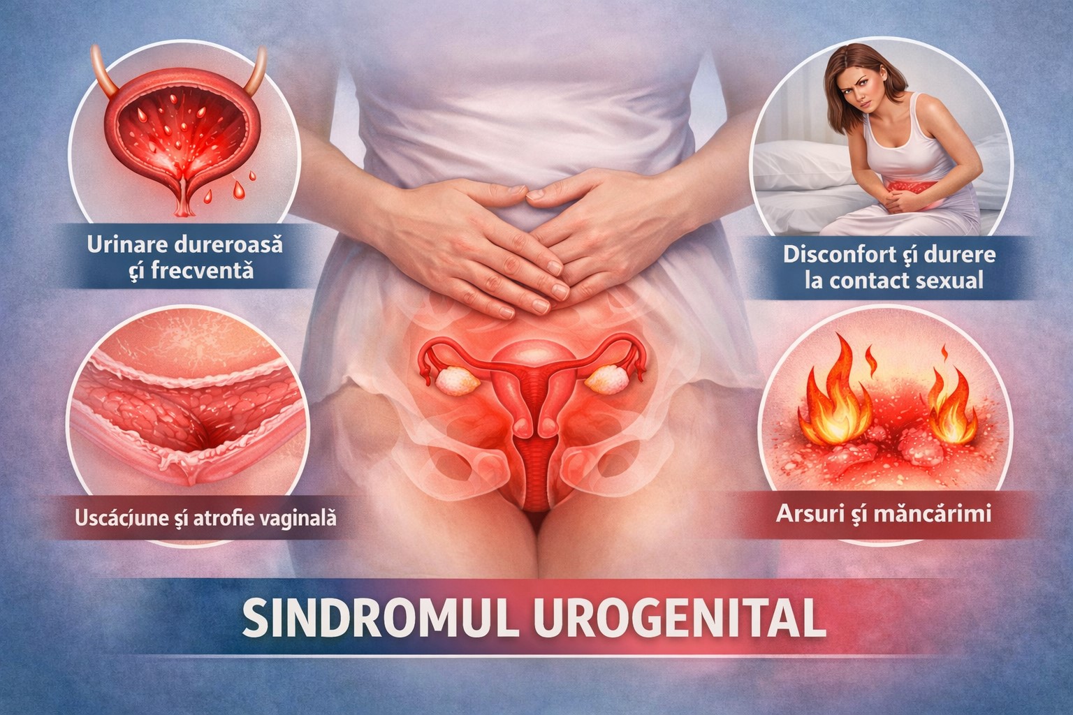Sindromul urogenital în perimenopauză: de ce apar incontinența, uscăciunea și infecțiile recurente